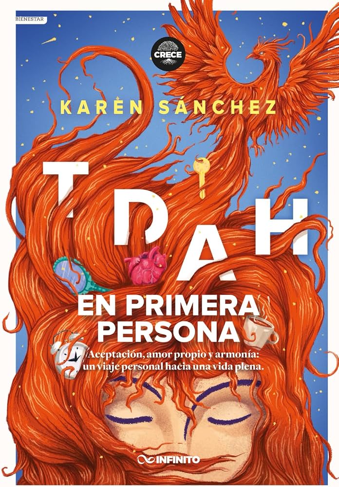 Libro TDAH en primera persona psicologa Karen Sanchez